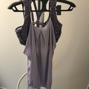 Lululemon tank with built in bra